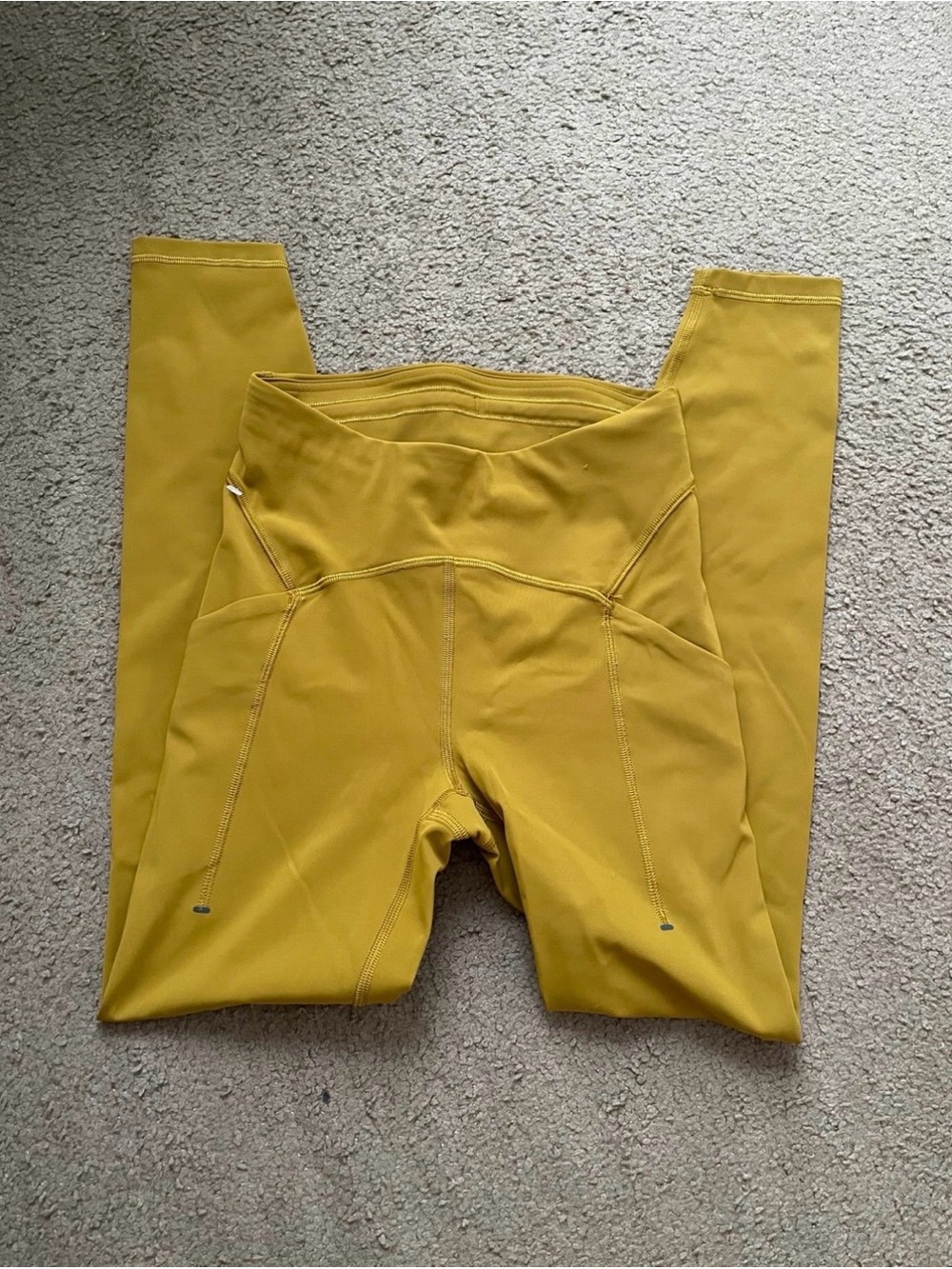 Lululemon Mustard Yellow Leggings